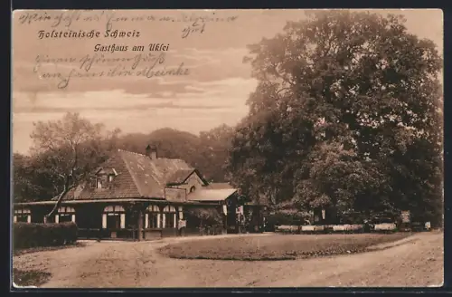 AK Sielbeck / Holst. Schweiz, Gasthaus am Uklei