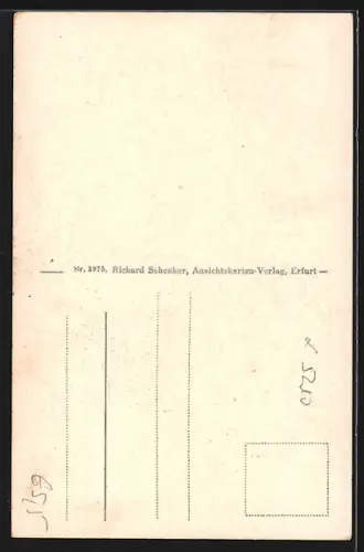 AK Arnstadt in Thür., Ruine Neideck