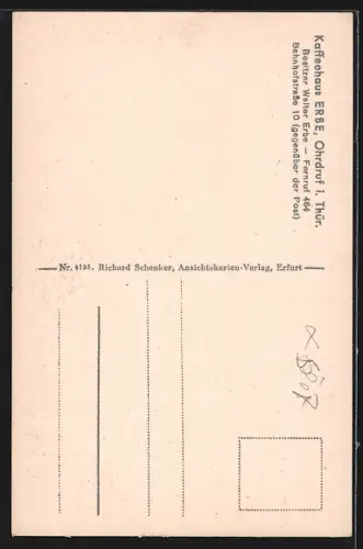 AK Ohrdruf i. Thür., An der Michaeliskirche