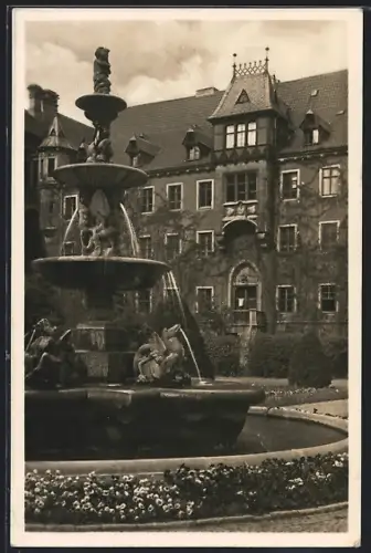 AK Meiningen i. Thür., Im Schlosshof