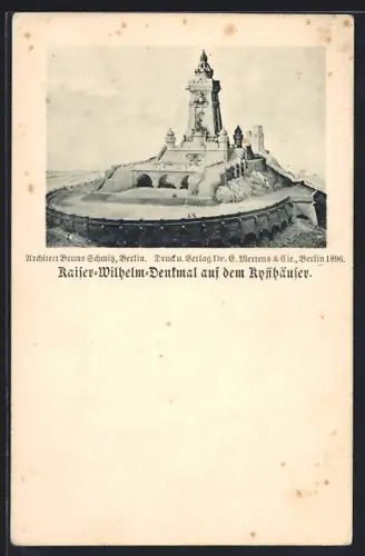 AK Kyffhäuser, Kaiser-Wilhelm-Denkmal