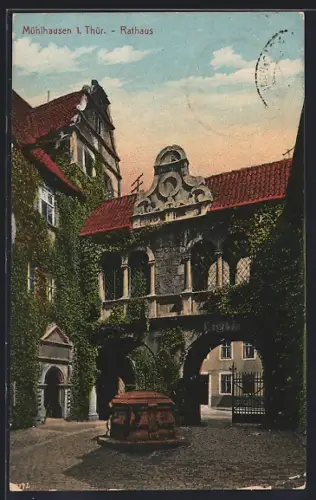 AK Mühlhausen i. Thür., Rathaus