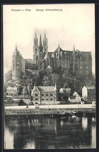 AK Meissen a. Elbe, Königl. Albrechtsburg