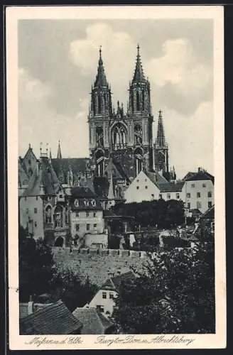 AK Meissen a. d. Elbe, Dom, Albrechtsburg