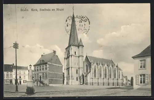 AK Bilsen, Kerk, Stadhuis en Markt