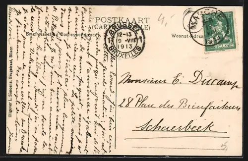 AK Bilsen, Kerk, Stadhuis en Markt