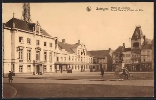 AK Sottegem, Markt en Stadhuis