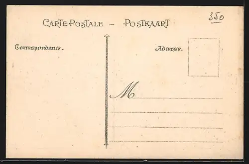 AK Tournai, Cortège-Tournoi de Chevalerie 1913, Les trompettes