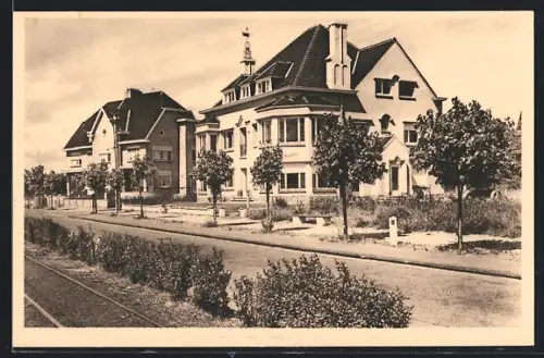 AK Duinbergen, Villas Morgenlied, Avondgroet, Les Papillons