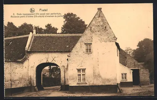 AK Postel, Oude ingangspoort met portierhuis