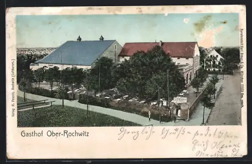 AK Dresden-Rochwitz, Gasthof Ober-Rochwitz