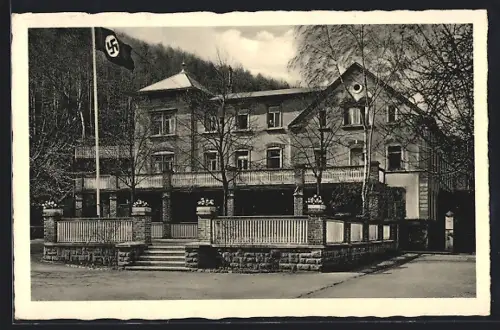 AK Tännichtmühle /Dresden, N.S.V. Müttererholungsheim mit 