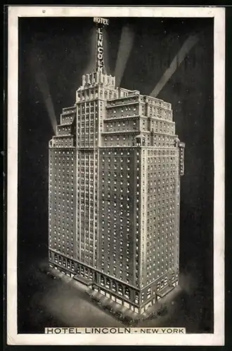 AK New York, NY, Hotel Lincoln
