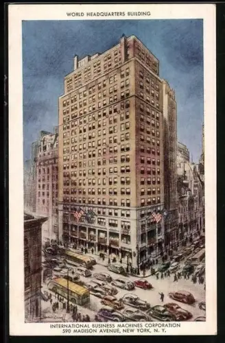 AK New York, NY, International Business Machines Corporation, World Headquarters Building