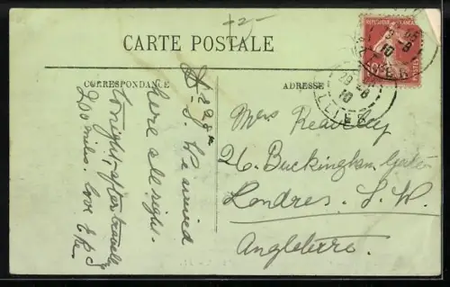 AK Vichy, Vue panoramique sur l`Hopitel civil, Ortspartie mit Krankenhaus