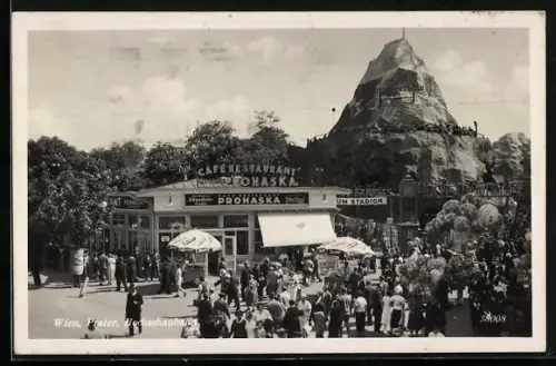 AK Wien, Hochschaubahn auf dem Prater