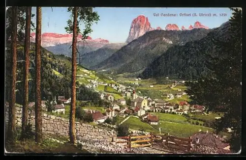 AK Ortisei /Val Gardena, Gesamtansicht