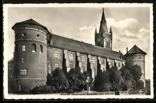 AK Königsberg, Blick zum Schloss