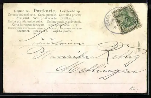 Künstler-AK Alfred Mailick: Trafoi gegen die Ferner