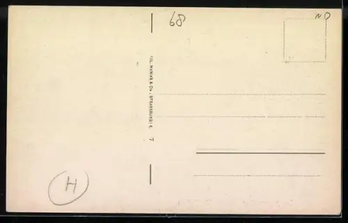 AK Rappoltsweiler, Partie am Bockplatz