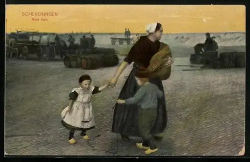 AK Scheveningen, Naar huis