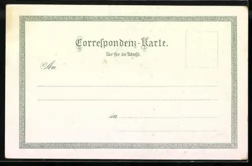 Lithographie Prebischthor, Hotel, Ansichten des Thores