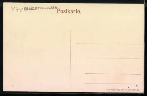 AK Bad Landeck, Ortspartie an der Biele