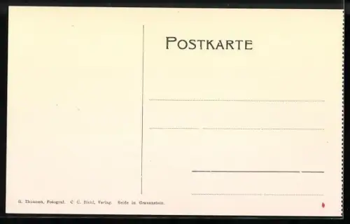 AK Gravenstein, Blick v. Kurhaus auf den Ekensund
