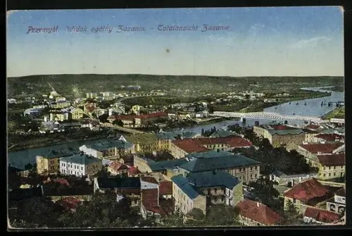 AK Przemysl, Widok ogólna Zasania, Totalansicht des Bezirks Zasanie