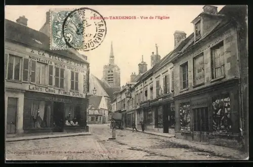AK Fère-en-Tardenois, Rue de l`Eglise