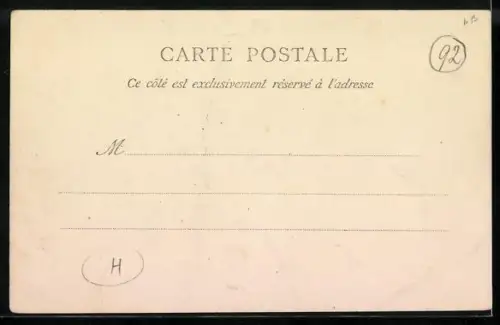 AK Marnes-La-Coquette, Restaurant de la Tete-Noire