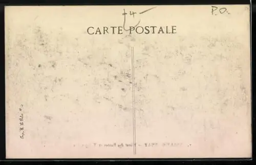 AK Bully-Grenay, Hôtel des Postes et Telegraphes