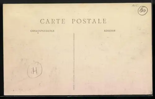 AK Rollot, Rue Haute, Strassenpartie