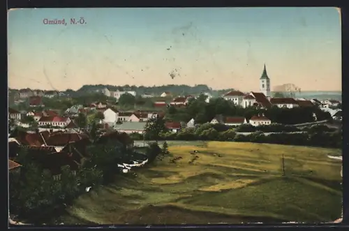 AK Gmünd, Panorama des Ortes