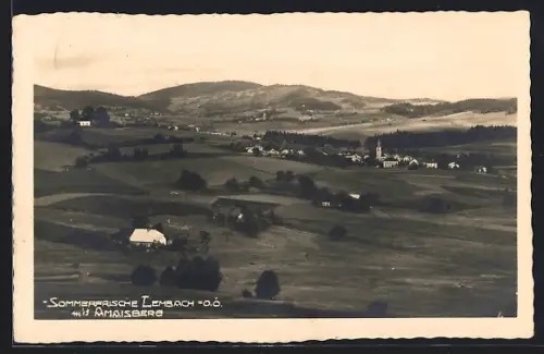 AK Lembach, Ortsansicht mit Ameisberg