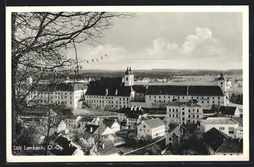 AK Lambach /O.-Oe., Blick auf das Stift
