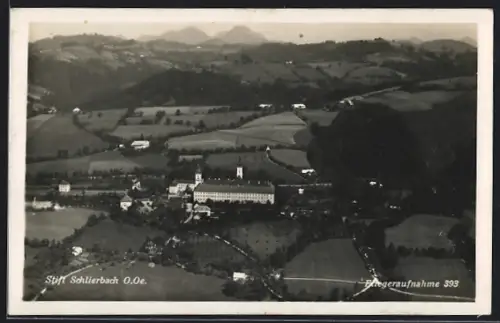 AK Stift Schlierbach, Fliegeraufnahme