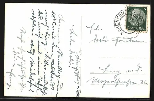 AK Schenkenfelden, Am Calverienberg, Turmspitze