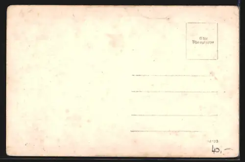 Foto-AK Ulrichsberg /O. D., Panorama mit Kirche