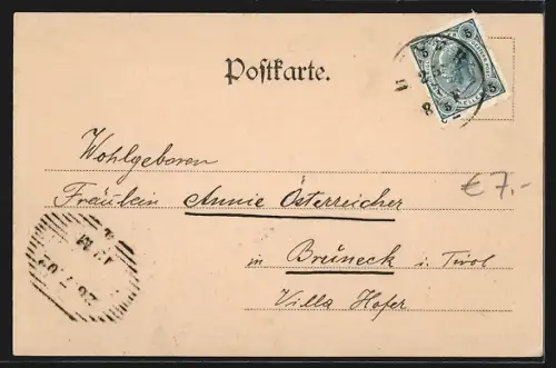 AK Weyer, Ortsansicht mit Rapoldegg