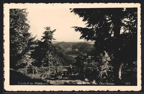 AK Altenhof im Mühlkreis, Blick auf das Verlorene Reith