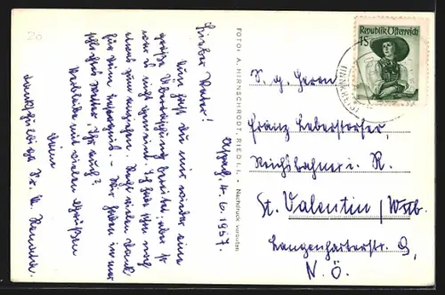 AK Aspach /O. Ö., Kapelle Erholungsheim, Blick auf den Altar