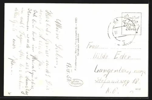 AK Saxen /O.-Oe., Panorama mit der Kirche