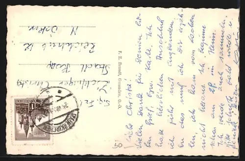 AK Mauerkirchen /O. Ö., Ortspartie mit Kirche