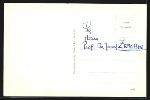 AK Reichersberg, Fliegeraufnahme des Stiftes