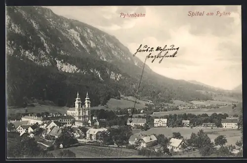 AK Spital am Pyhrn, Blick zur Kirche