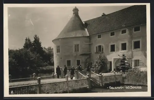 AK Gallspach, Partie am Schloss