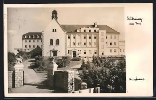AK Schärding am Inn, Blick zum Kurhaus