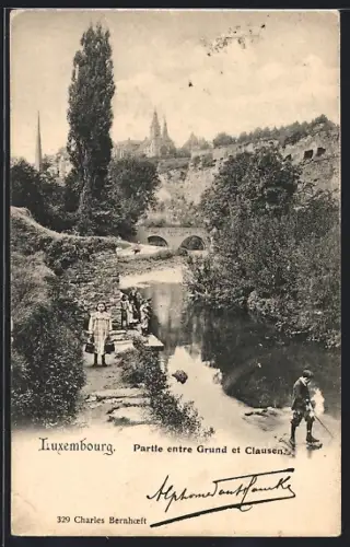 AK Luxembourg, Partie entre Grund et Clausen