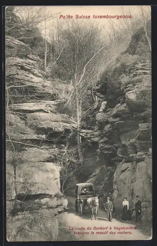 AK Berdorf, La route de Berdorf à Vogelsmühle